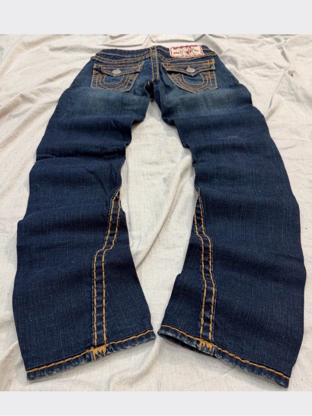 True Religion Women's Dark Blue Boot Cut Jeans